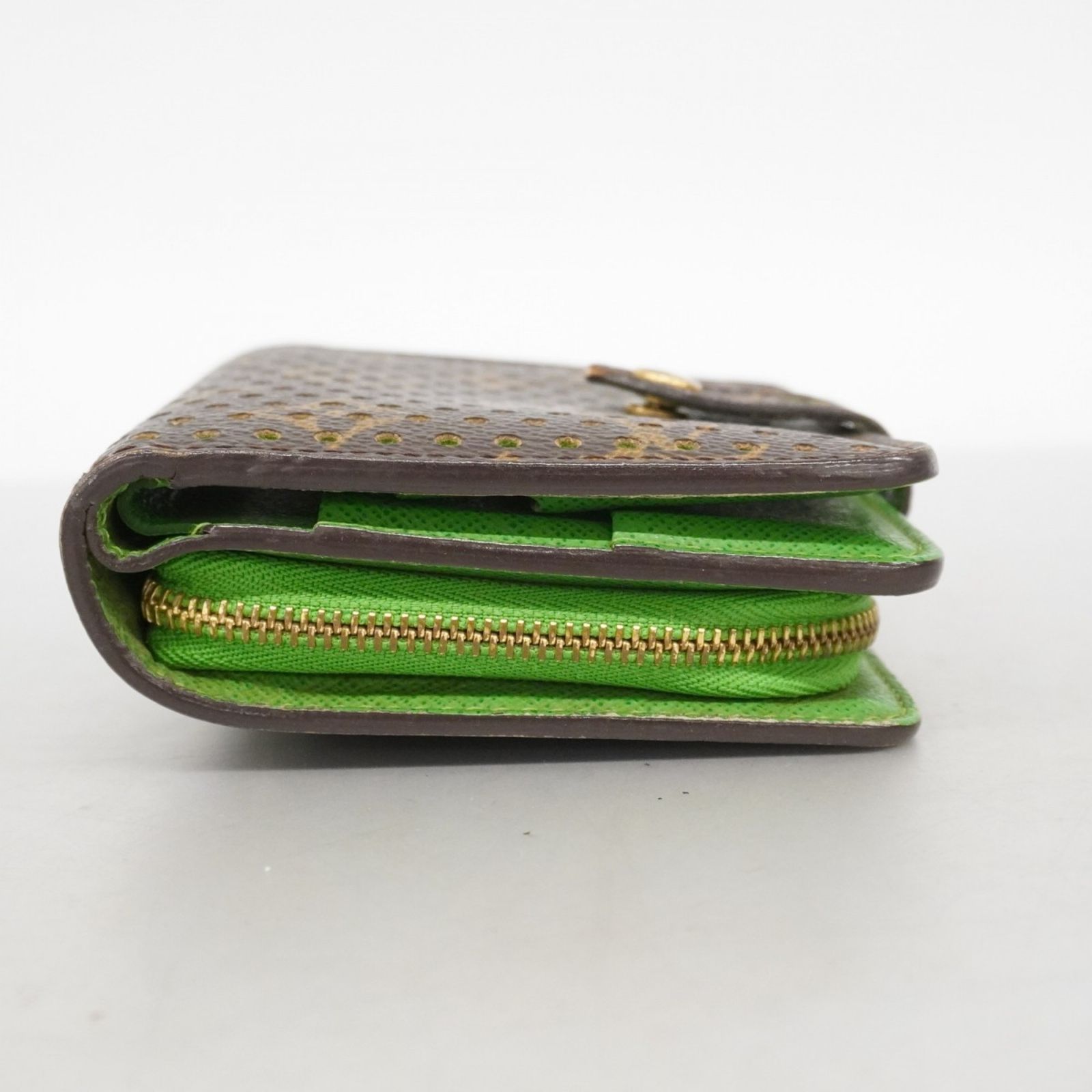 ルイ ヴィトン Louis Vuitton ルイ ヴィトン 財布 モノグラム ペルフォ コンパクトジップ M95218 ブラウン ヴェールレディース