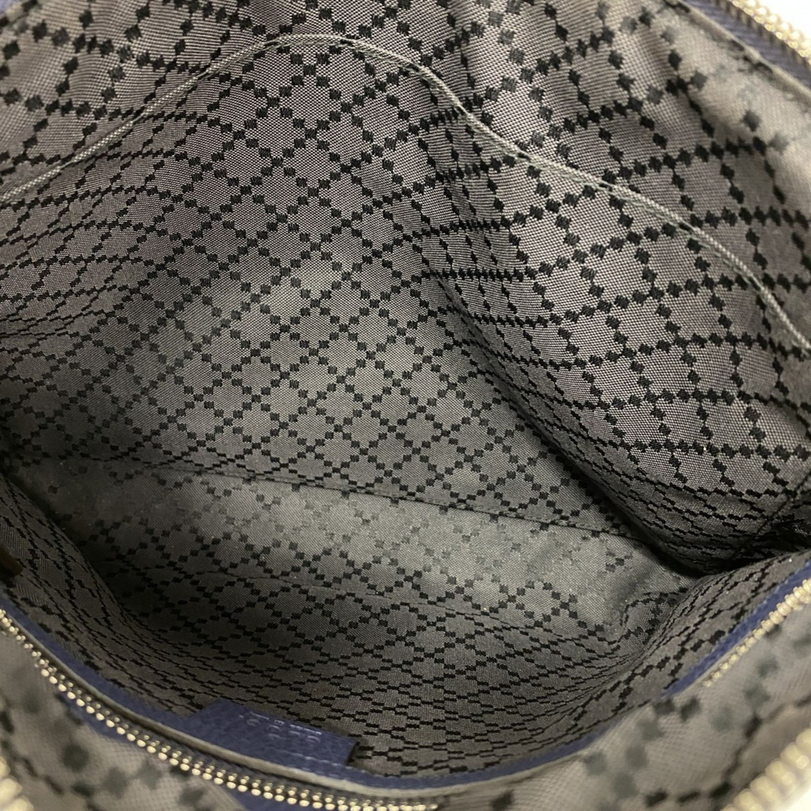 レザー ネイビー