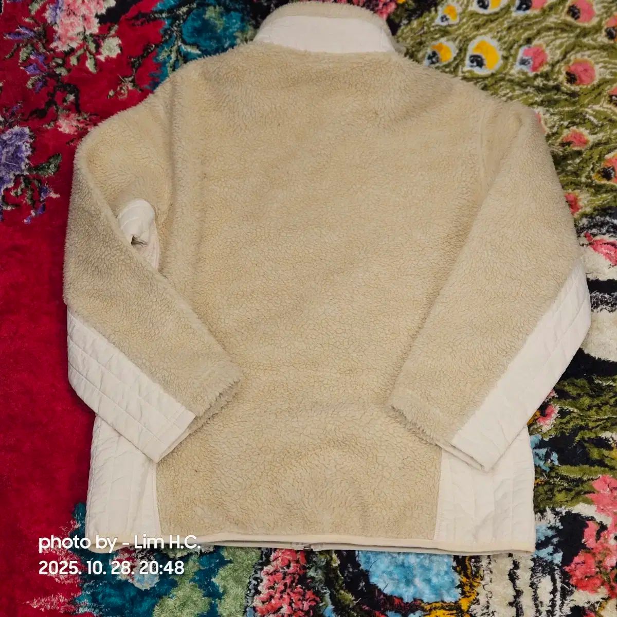 パタゴニア レトロ フリース ジャケット レディース アイボリー