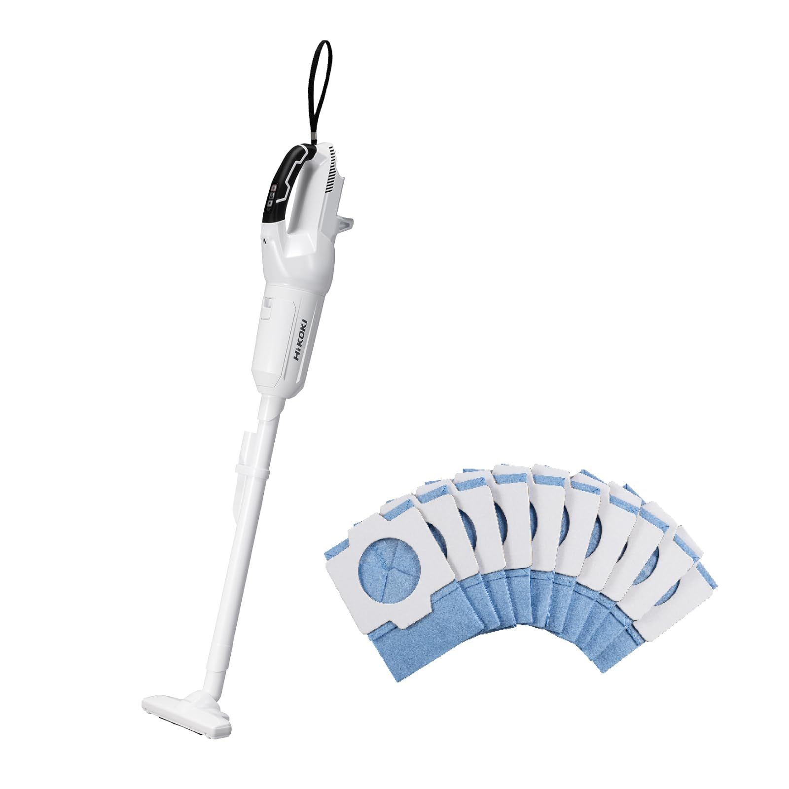 HiKOKI ハイコーキ 18V 充電式 クリーナー R18DPA 紙パック式 ハイパワー ホワイト 蓄電池 充電器別売 R18DPA NN