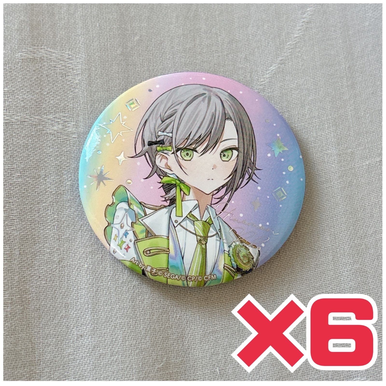 プロセカ 5th 5周年 感謝祭 缶バッジ 日野森志歩 6個セット