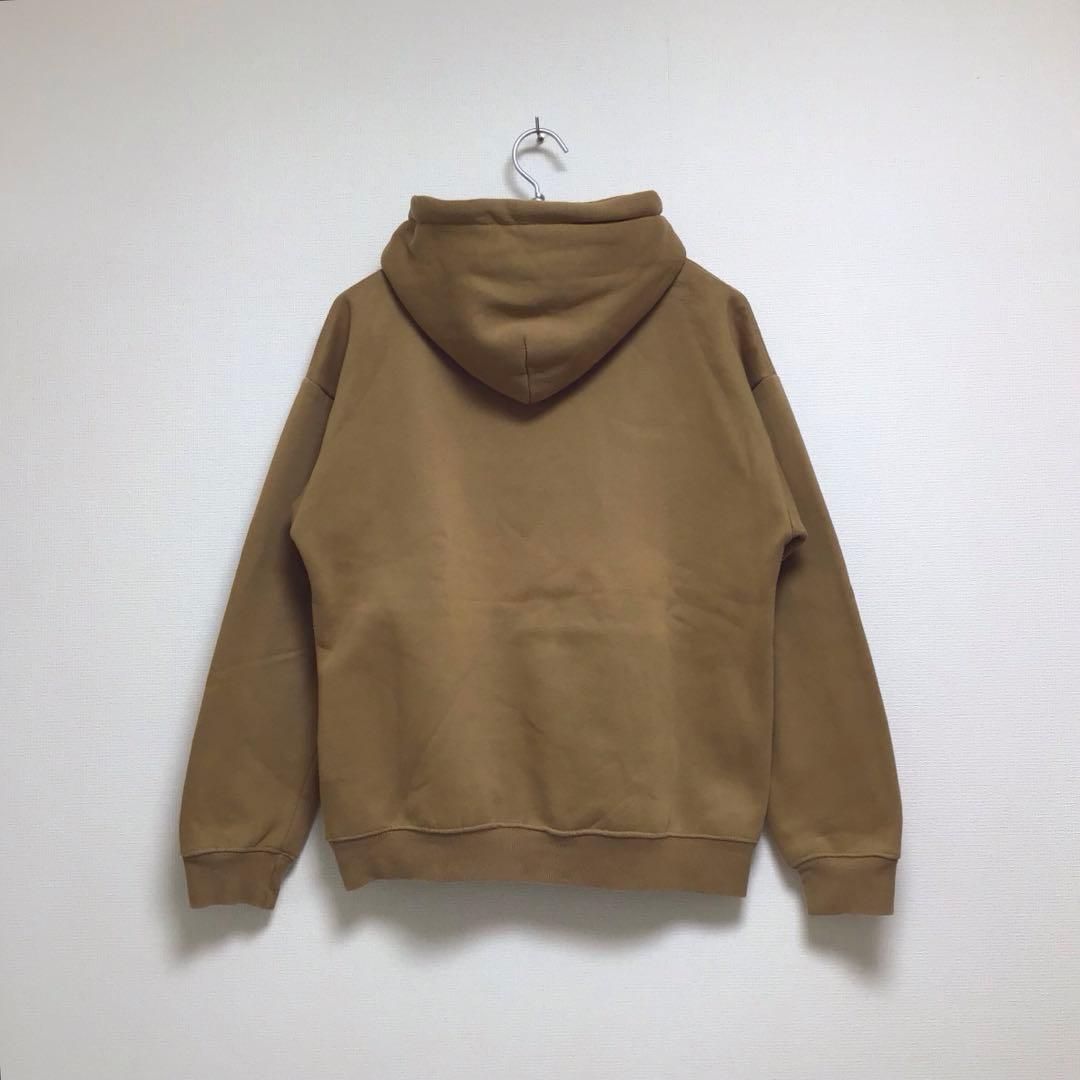 Carhartt カーハート パーカー ロゴ刺繍 裏起毛 サイズM - メルカリ Carhartt カーハート パーカー 袖ロゴ M 茶色 ルーズフィットK288
