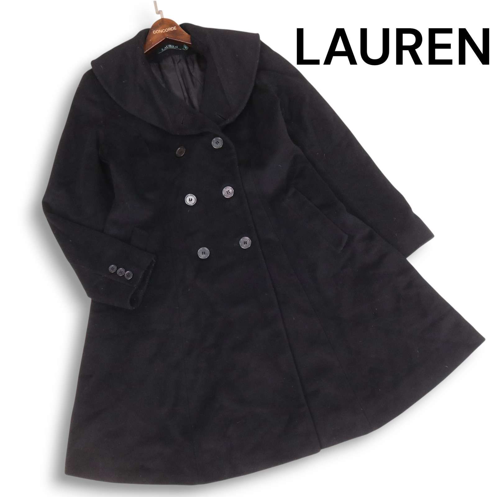 LAUREN ローレン ラルフローレン 秋冬☆ メルトン ウール ビッグカラー