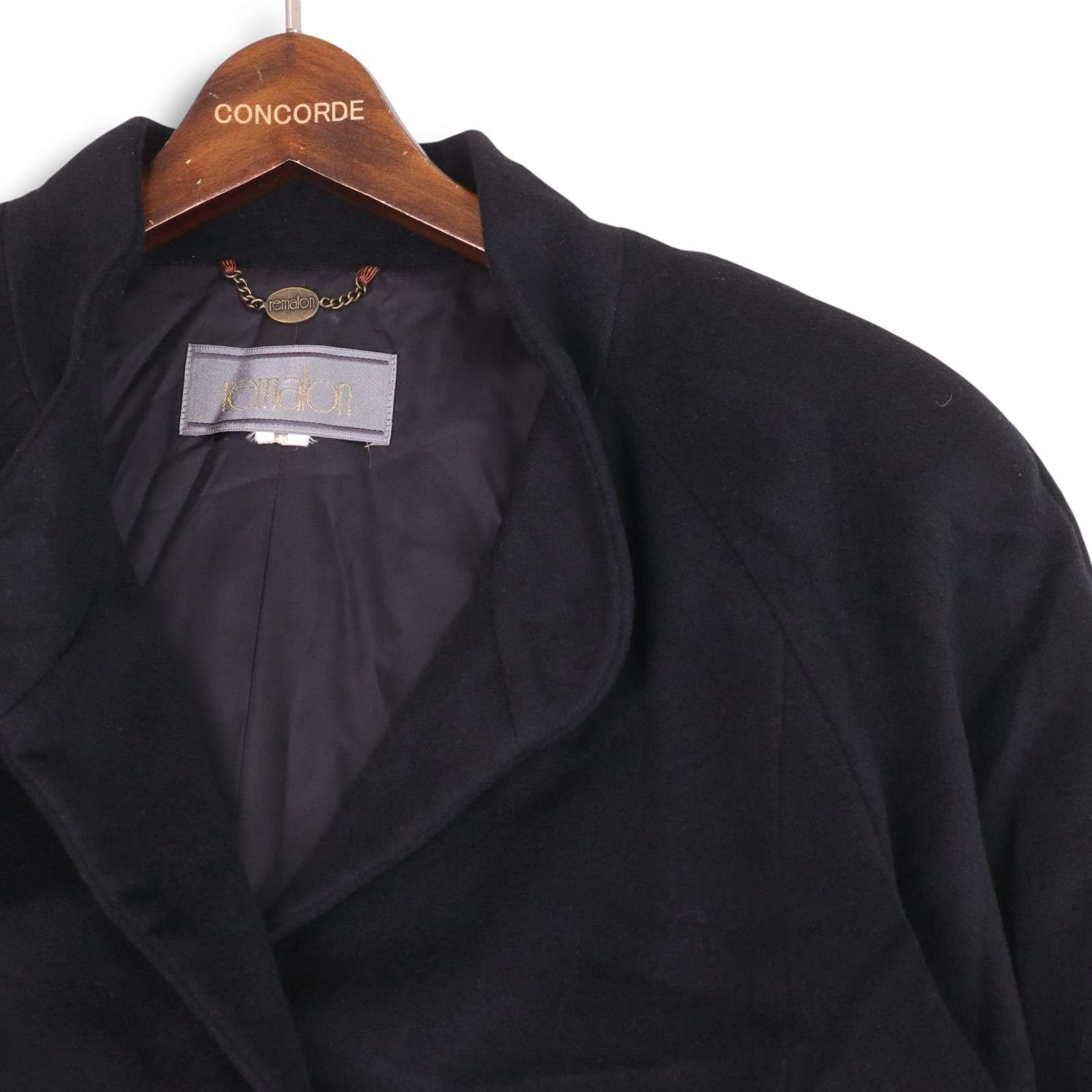 REMALON レマロン 秋冬☆ カシミヤ100% シングル コート Sz.F
