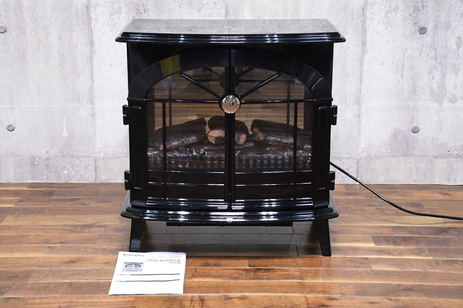 ECK140 ディンプレックス 電気暖炉 ストックブリッジ SKG20BLJ 暖炉型ファンヒーター 動作 済み 取扱説明書付き Dimplex STOCKBRIDGE