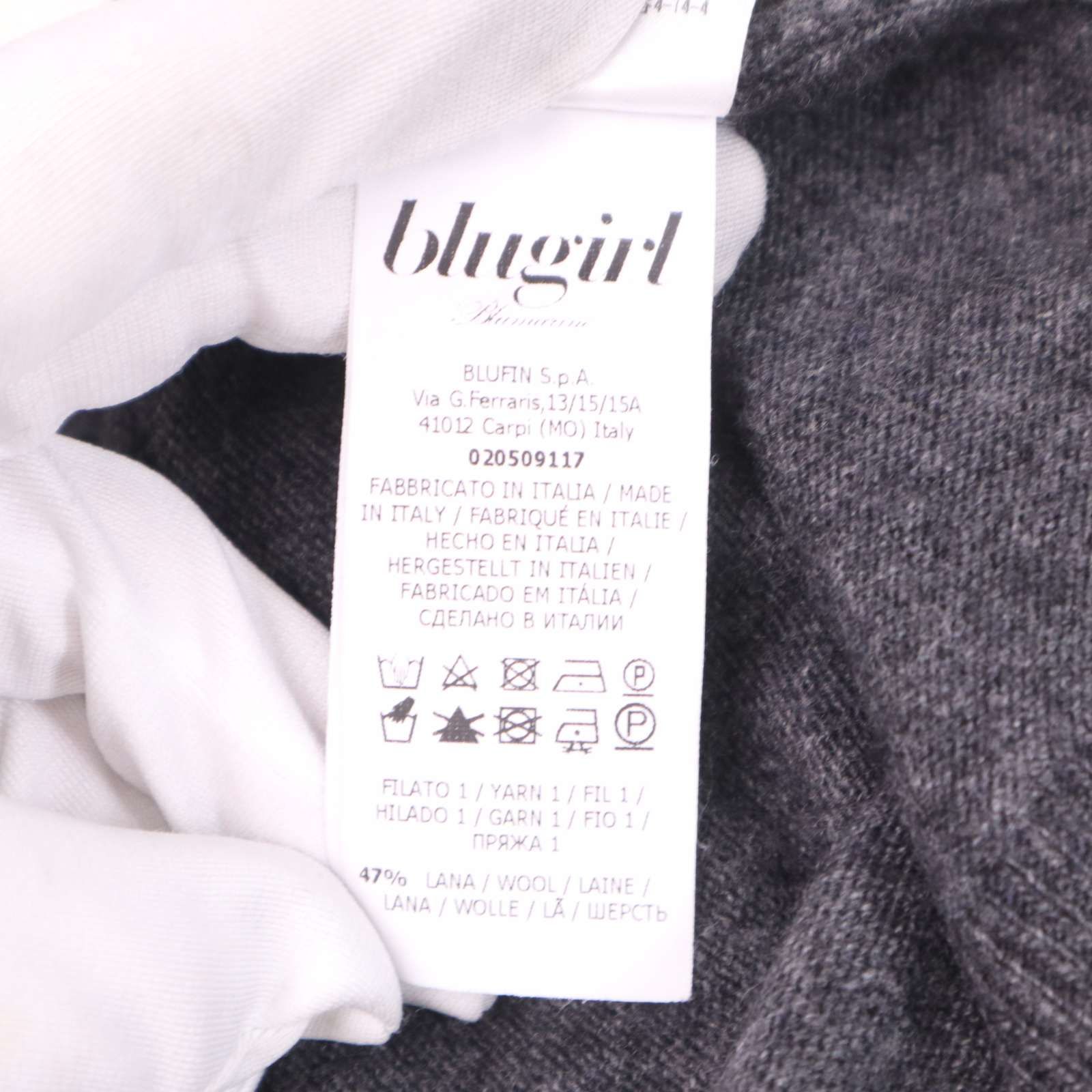 【新品】ブルーガール ブルマリン カーディガン カシミヤ アンゴラ ミンク 伊製♪ blugirl Blumarine ブルーガール ブルマリン カシミヤ混