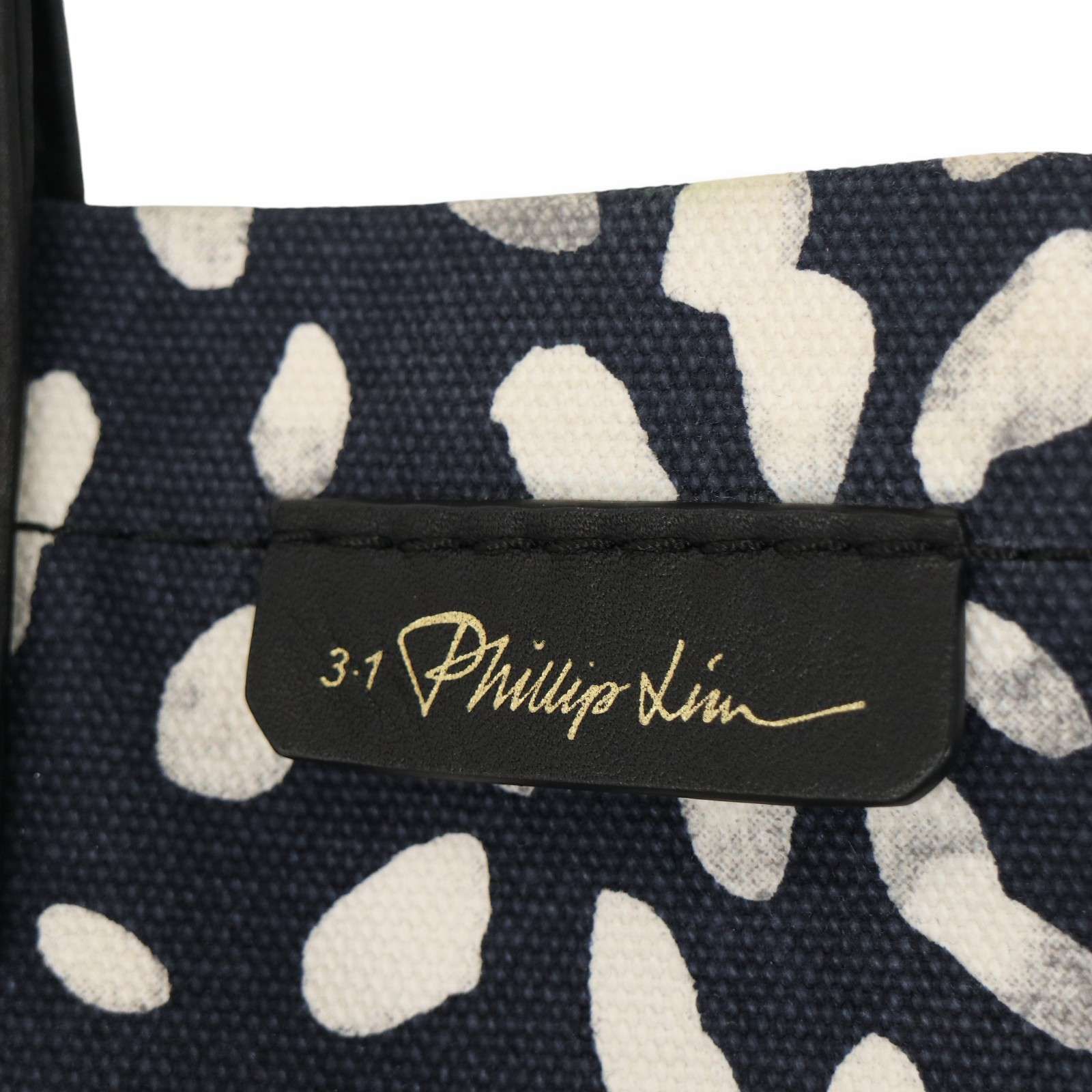 3.1 Phillip Lim 3.1 フィリップリム カウ レザー使い☆ 総柄 コットン