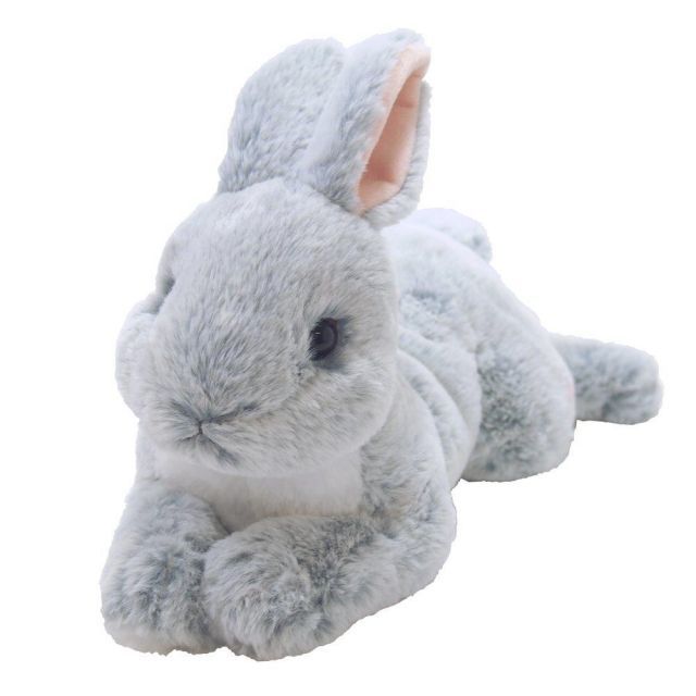 【大人気，セール】 【送料無料】サンレモン(Sun Lemon) ひざ うさぎ グレー S 23×11.9×30.6cm ぬいぐるみ アニマル P-3772 ぬいぐるみ本体
