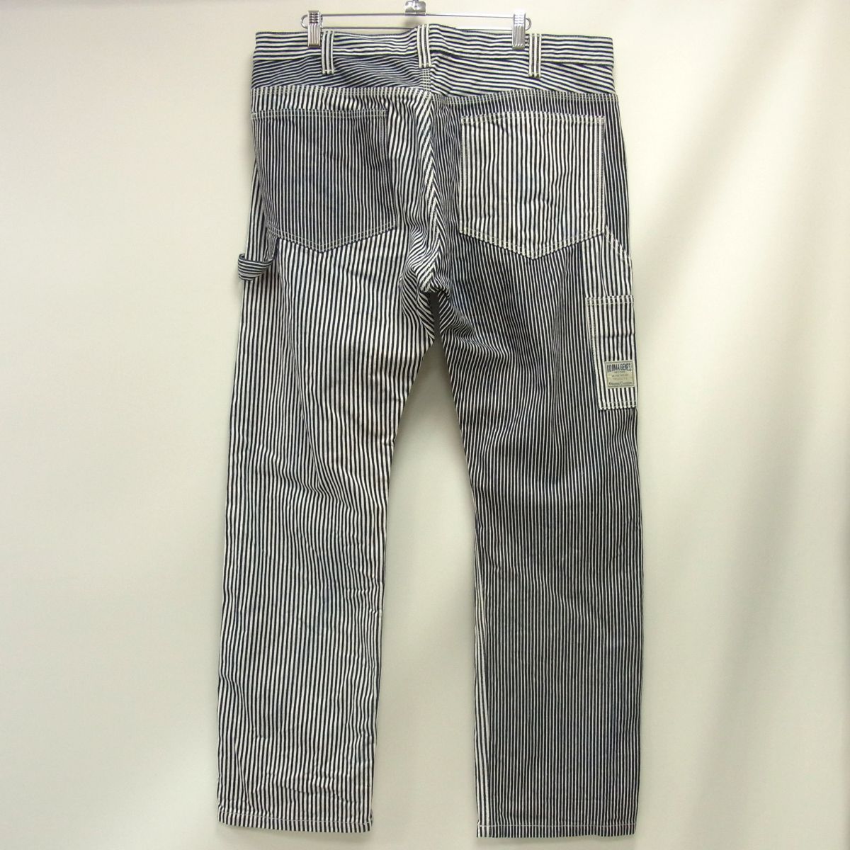 児島ジーンズ ヒッコリー ペインターパンツ ジーンズ メンズ ボトムス インディゴ KOJIMA GENES ストライプ柄