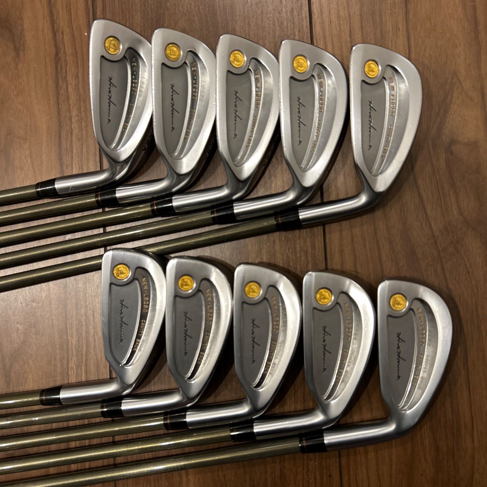 星4　ホンマ　3-11SWメンズゴルフアイアン10本セット　右　R-1 金モグラ 星4 ホンマ 3-11SW GP メンズゴルフアイアン10本セット 右 R-1