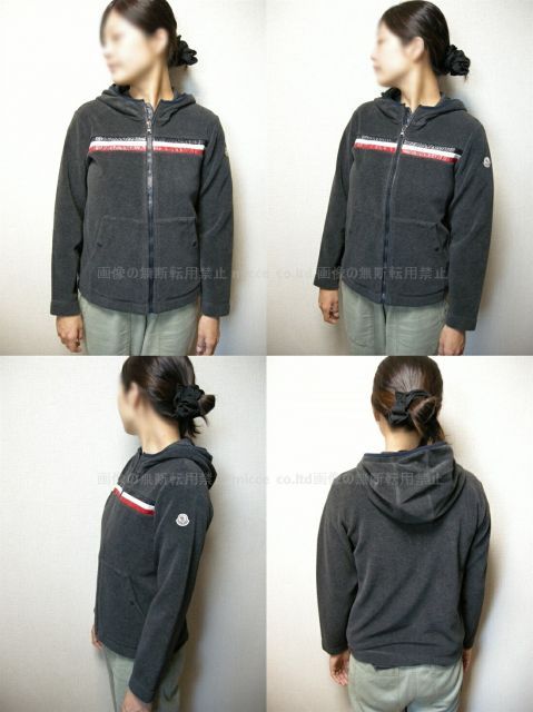 フード付きフリースパーカー