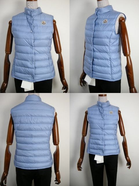  MONCLER モンクレール LIANE リアーネ キッズ12 Aサイズ 大人女性可 KIDS キッズ ガール 子供 2018 SS 春夏 ライトダウンベスト 軽量ダウン DOWN VEST ジレ ライトブルー系 サイズ12 A レディース00 XXS-XS相 ノースリーブ タンクトップ トップス