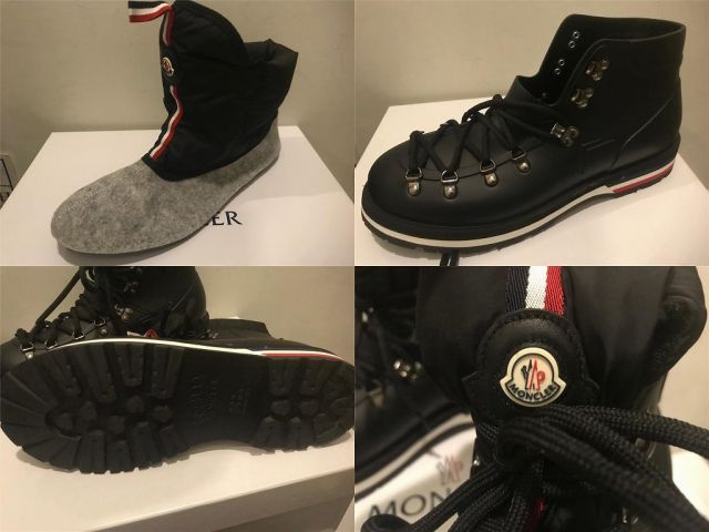 MONCLER/モンクレール/HENOC SCARPA/ダウンインナー付きラバー製