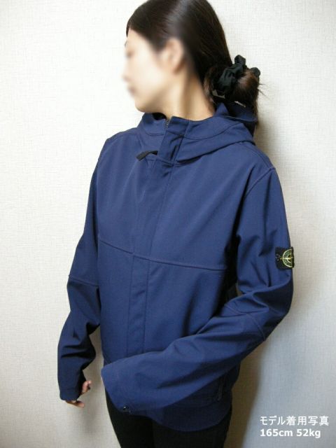 STONE ISLANDストーンアイランド フード付きナイロンパーカー ナイロンジャケット キッズ14Aサイズ 170cm用 大人可 KIDS キッズ ボーイ ガール 子供 2019SS 春夏 ネイビー系 サイズ14A メンズM レディースL-XL相