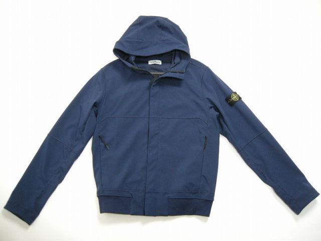 STONE ISLANDストーンアイランド フード付きナイロンパーカー ナイロンジャケット キッズ14 Aサイズ 170 cm用 大人可 KIDS キッズ ボーイ ガール 子供 2019 SS 春夏 ネイビー系 サイズ14 A メンズM レディースL-XL相 Gジャン デニムジャケット ジャケット ブルゾン