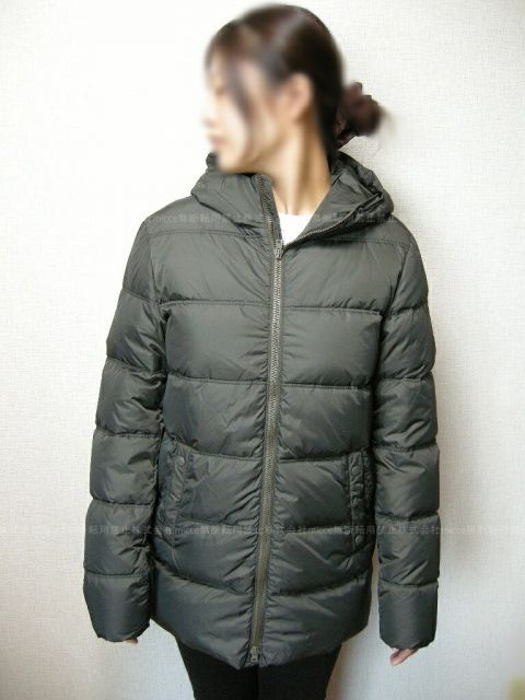 HERNO ヘルノ フード付きダウンコート PI 020 B-12004 キッズ KIDS ガール ジュニア レディース メンズ 大人着用可ユニセックス 7800 ダウンジャケット ロングダウン DOWN COAT ダウンパーカー ダークグリーン系 サイズ14 A