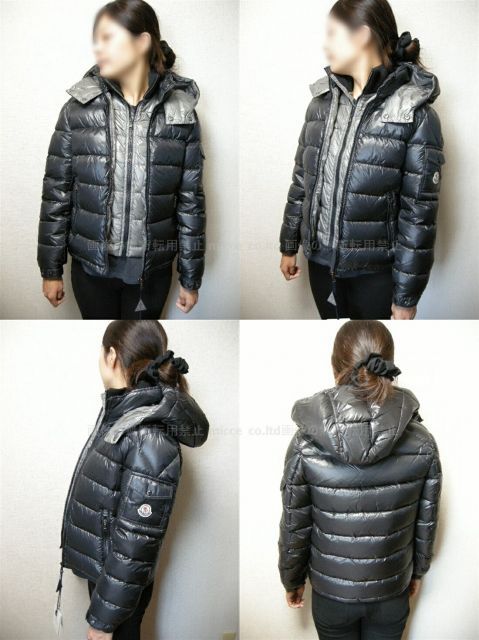 アウトレット MONCLER モンクレール ZIN ジン フード付きダウンジャケット ダウンパーカー ショートダウン MAYA 927 ダークグレー系 ブラック 黒 灰色 KIDS キッズ レディース大人着用可 2015-2016 AW 秋冬