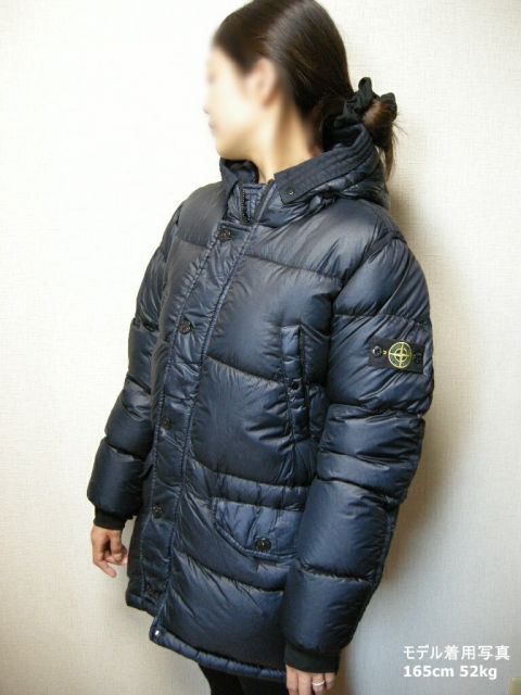 stone  ダウンジャケット 14Y 新品タグ付き STONE ISLAND(ストーンアイランド) 14AW Garment Dyed Hooded