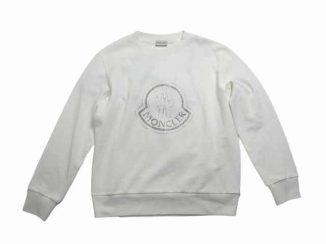 MONCLER/モンクレール/MAGLIA GIROCOLLO/ラインストーンロゴ