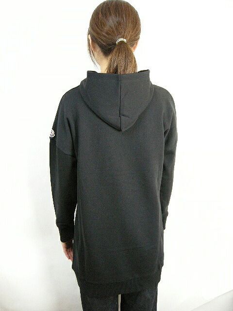 オーバーサイズド ロングスウェットパーカー