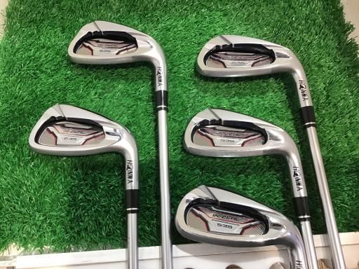 【中古】 本間ゴルフ Be ZEAL 535  5S アイアンセット IR VIZARD for Be ZEAL(535 アイアン) (フレックスSR) メンズ 男性用 右利き 右用 Dランク ゴルフクラブ