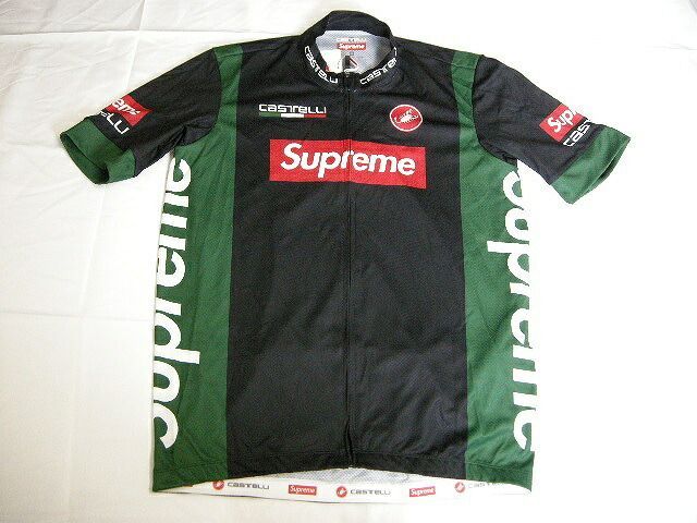 2019SS Supreme シュプリーム Castelli Cycling Jersey カステリ サイクリング ジャージー 自転車ユニフォーム 19SS 春夏 ブラック サイズM BOX LOGO ボックスロゴ