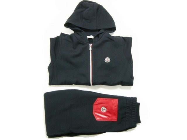 種類2 778 ダークネイビー系 サイズ6 A MONCLER モンクレール スウェットパーカー スウェットパンツ セットアップ キッズサイズ4 6 8 10 4才-10才サイズ 2020-2021 AW 秋冬 スエット トレーナー トラックパ