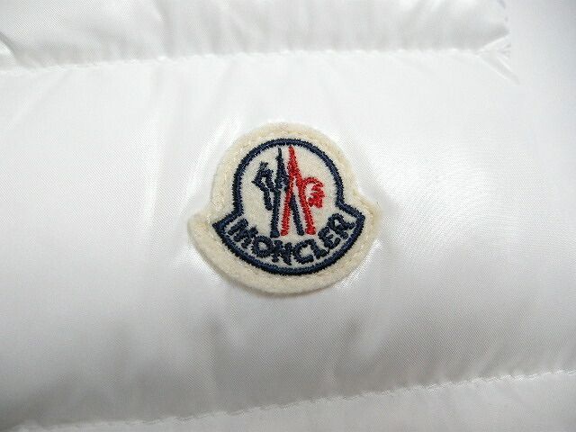  MONCLER モンクレール BERNARD GILET ベルナルド ジレ ダウンベスト DOWN VEST ベビーサイズ2 A 2才 2020-2021 AW 秋冬 032 ホワイト 白 赤ちゃん キッズ ベビー BABY KIDS 子供 ボーイ男の子 ガール ベスト トップス