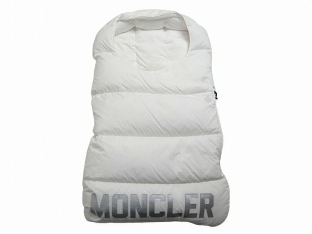 MONCLER|モンクレール|SACCO PORTA BEBE|ダウン入おくるみ|ベビーキャリア|お包み|サイズ6|9M 6ヶ月-9ヶ月サイズ 2021-2025AW|秋冬|042|ホワイト|白|赤ちゃん|ベビー|BABY|KIDS|子供|ボーイ男の子|ガー