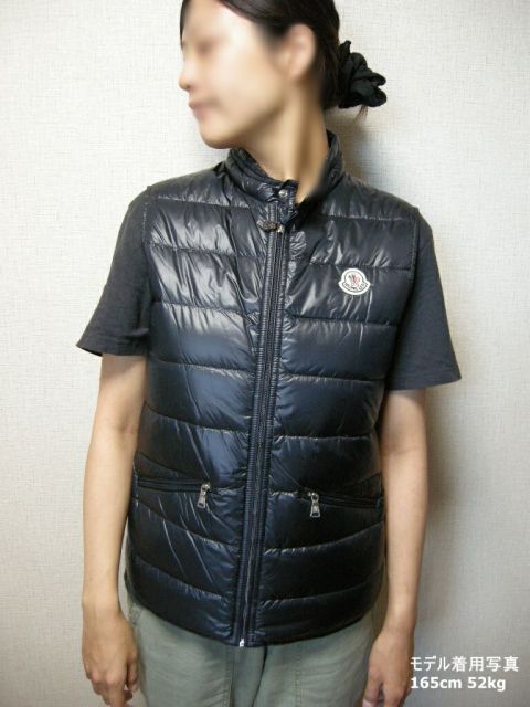 MONCLER モンクレール GUI ギュ ギ キッズ14 Aサイズ 大人可 KIDS キッズ ボーイ ガール 2018 SS 春夏 ライトダウンベスト ジレ DOWN VEST ダウンベスト 742 ダークネイビー系 サイズ14 A メンズ0 レディース1-