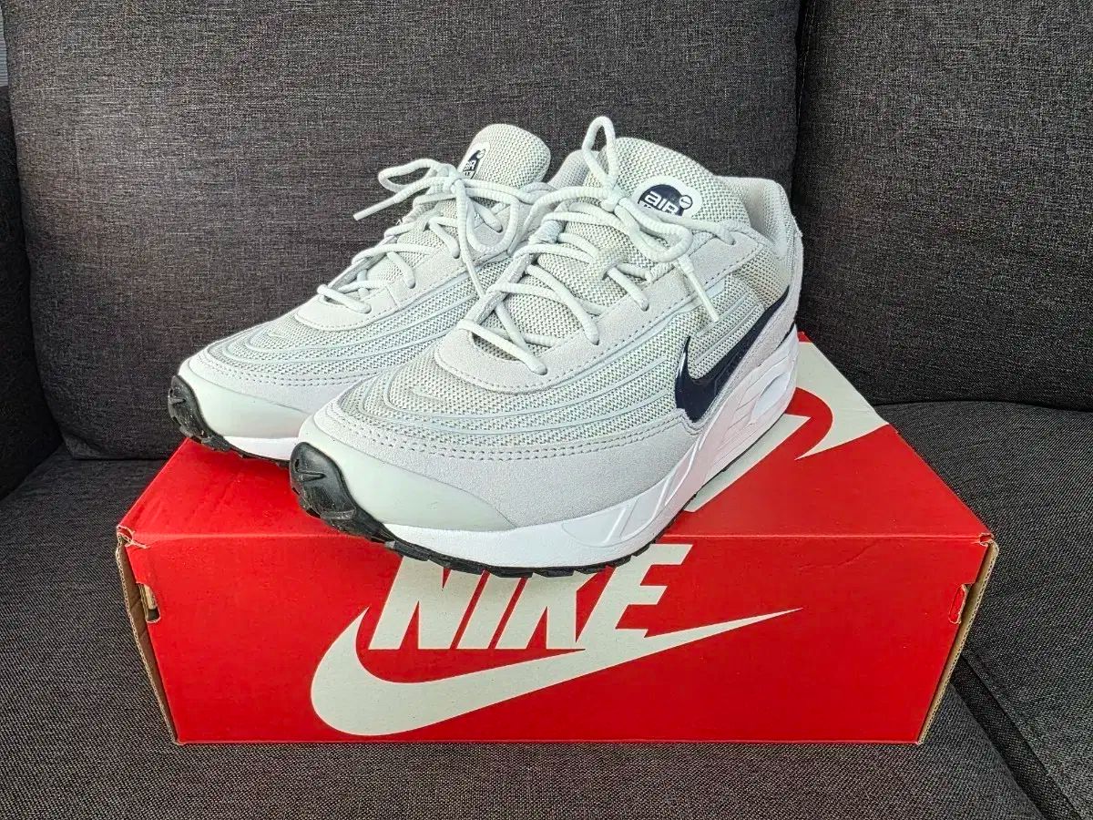 ナイキ エアマックス バースグレー 255 サイズ ボックス フルセット