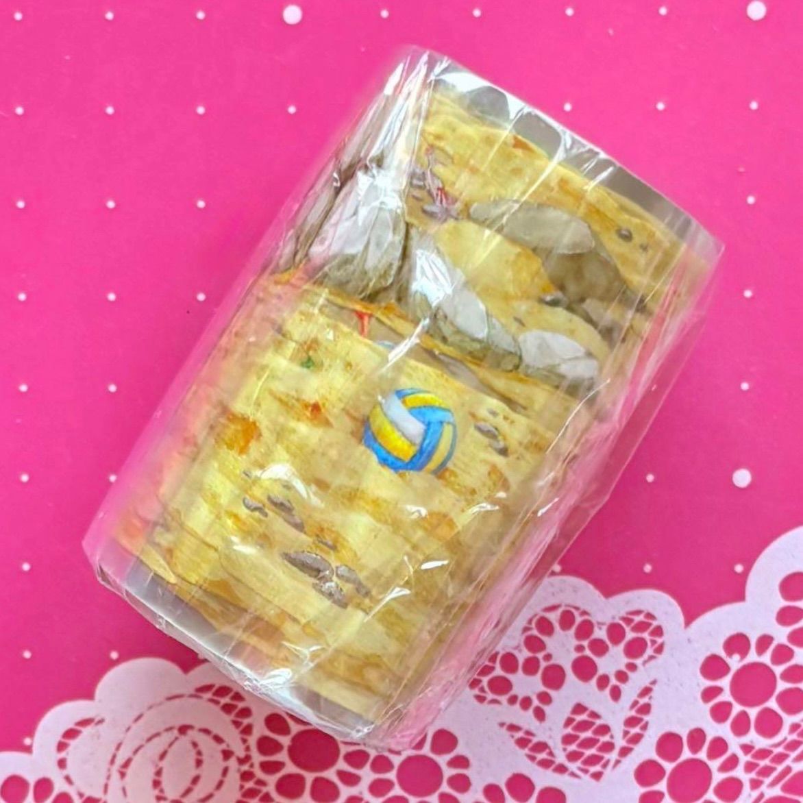 PET 星贝沙滩 6cm×5m 100cm/loop 海外マスキングテープ PET 星贝沙滩 6cm×5m 100cm/loop 海外マスキングテープ PET 星贝沙滩