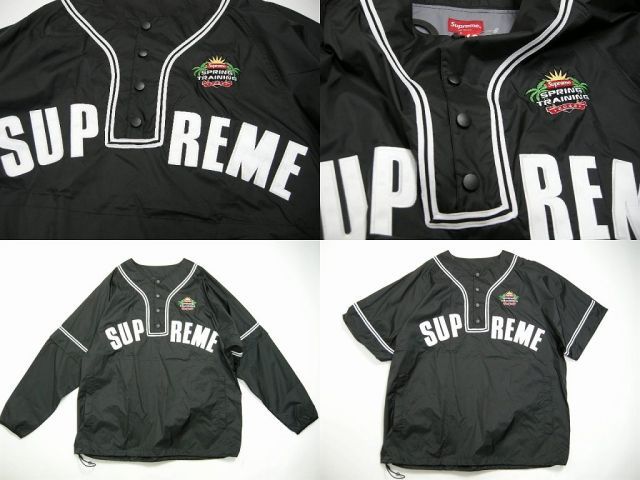 2022SS/Supreme/シュプリーム/Snap-Off Sleeve L/S Baseball Top