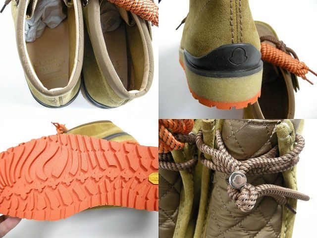 モンクレール MONCLER ×クラークス Clarks Wallabee MONCLER（モンクレール） 新品/22年製 x Clarksクラークス WALLABEE