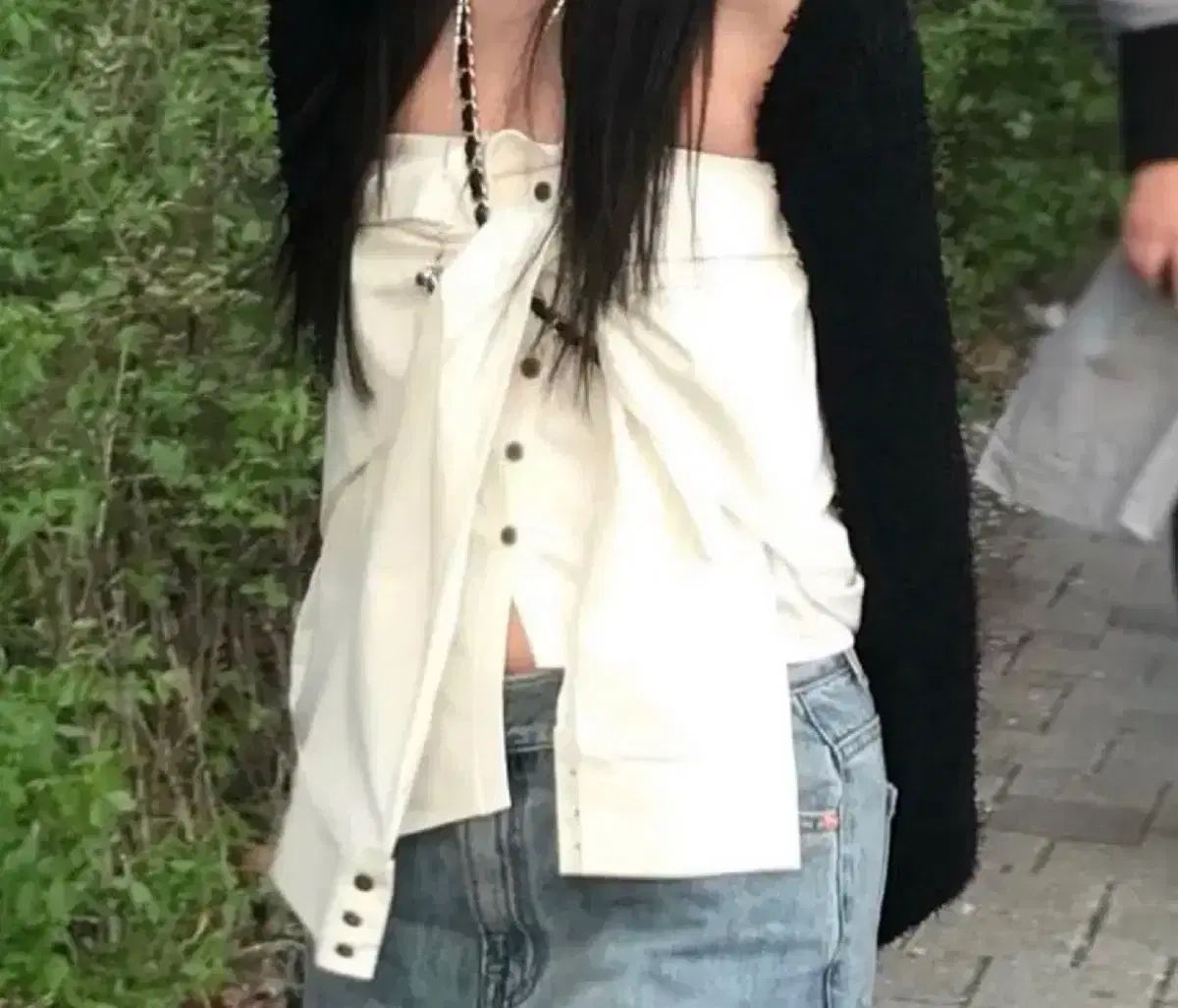 BOHEMSEO ボヘミアンソウル アシンメトリー シャツ スカート