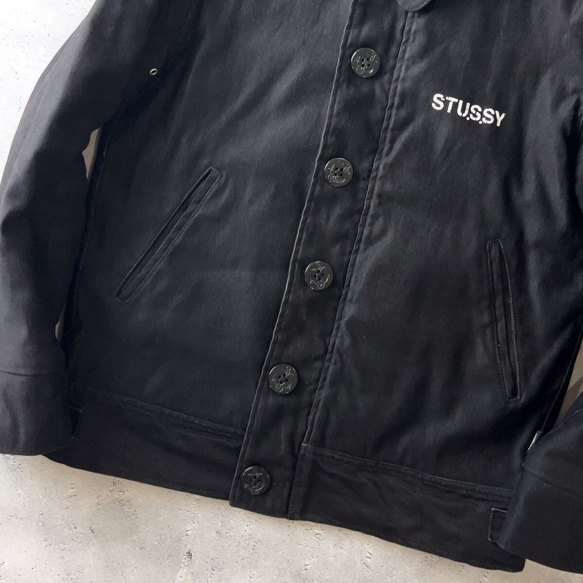 希少 Stussy ステューシー N-1 デッキジャケット ミリタリー 中綿
