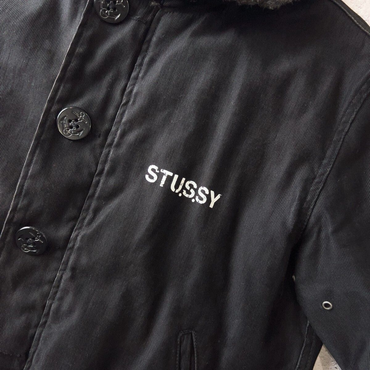 希少 Stussy ステューシー N-1 デッキジャケット ミリタリー 中綿