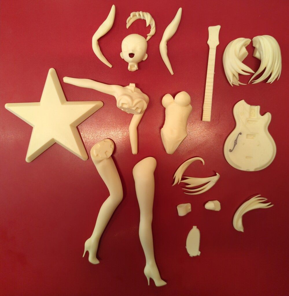 電撃ホビーマガジン 涼宮ハルヒのガレキ 原型 BUBBA ハルヒバニー 1