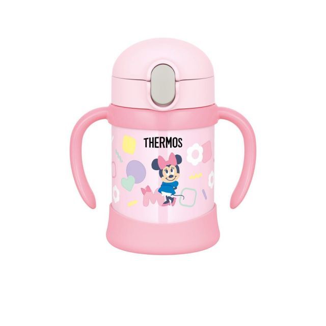 【送料無料】サーモス(THERMOS) まほうびんのベビーストローマグ FJL-250DS ピンク (P) ミニー 250ml
