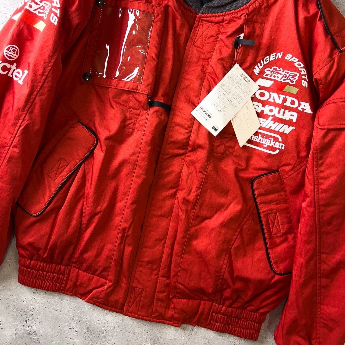 新品 90s デッドストック HONDA ホンダ 無限 MUGEN SPORTS 中綿 F-1