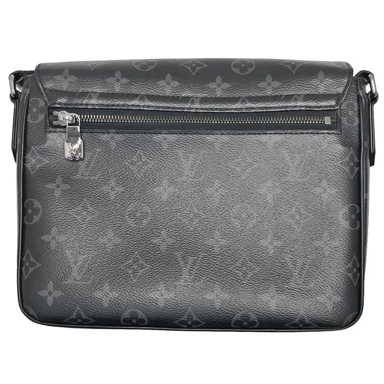 LOUIS VUITTON ルイヴィトン エクリプス ディストリクトPM NV3 M46255 ショルダー バッグ ボディ バッグ レザー ブラック メンズ