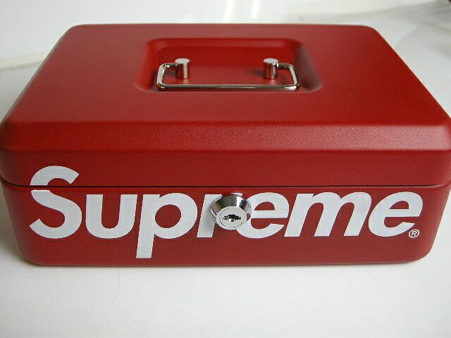 2017AW Supreme シュプリーム Lock Box ロックボックス 金庫 工具入れ 収納ボックス 箱 ケース 2017FW 17AW 17FW 秋冬 レッド 赤