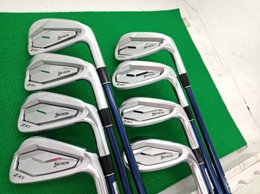 中古】 ダンロップ SRIXON ZX5 8S アイアンセット IR Diamana ZX for