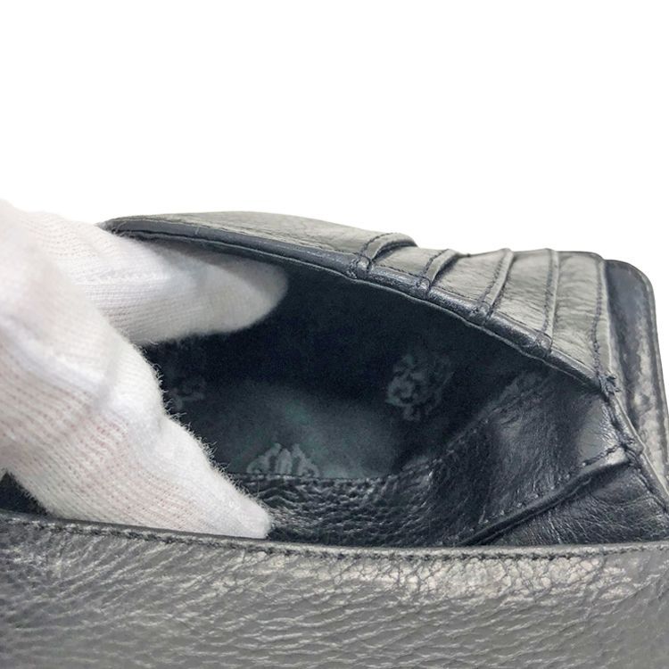 2つ折り財布 ブラック