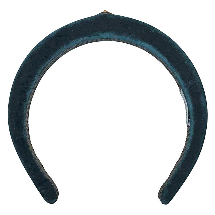 PRADA プラダ トライアングル ロゴプレート ヘッドバンド