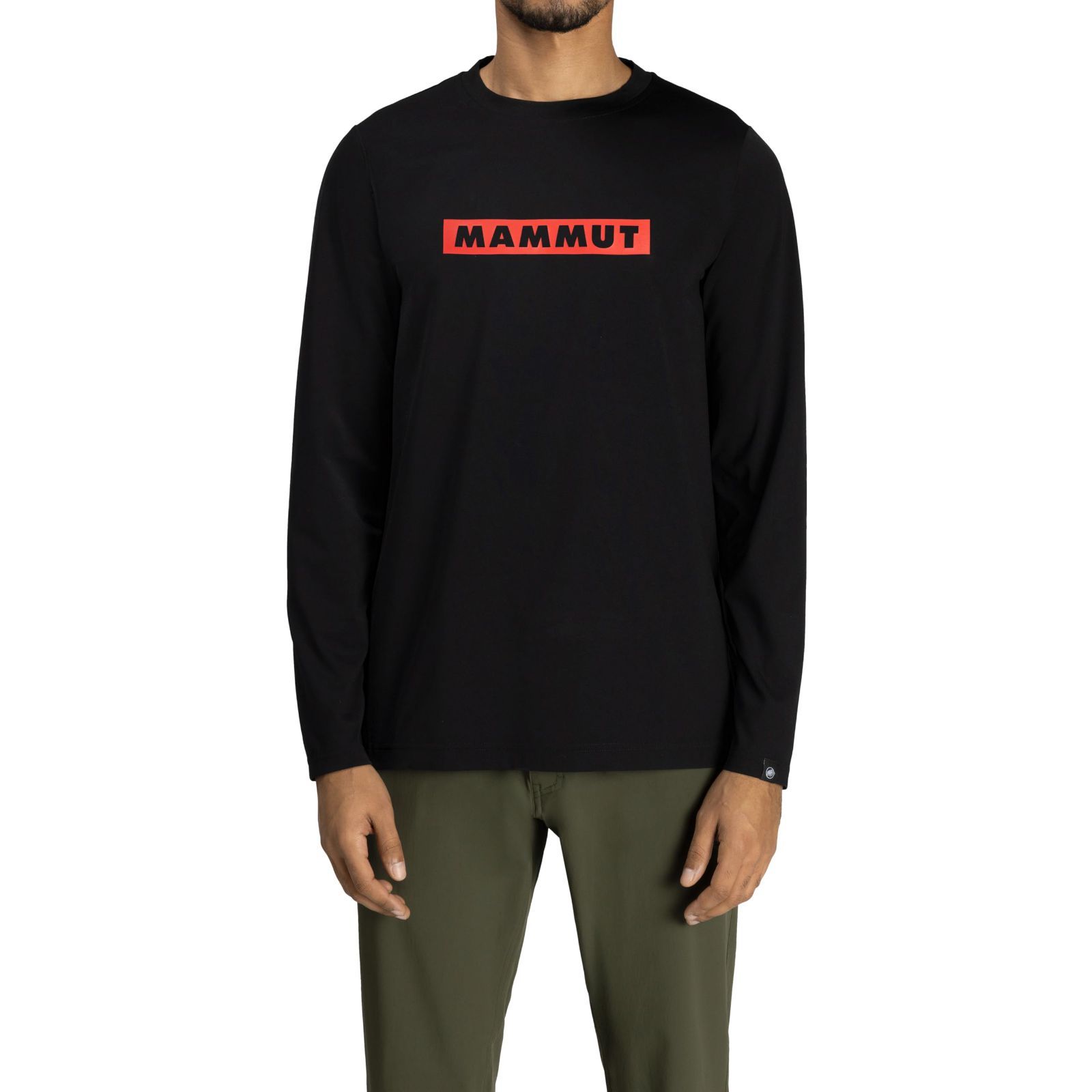 数量 メンズ QD アジアンフィット Logo Print Tシャツ Longsleeve ロングスリーブ T-Shirts プリント AF ロゴ Men Mammut 1016-01030