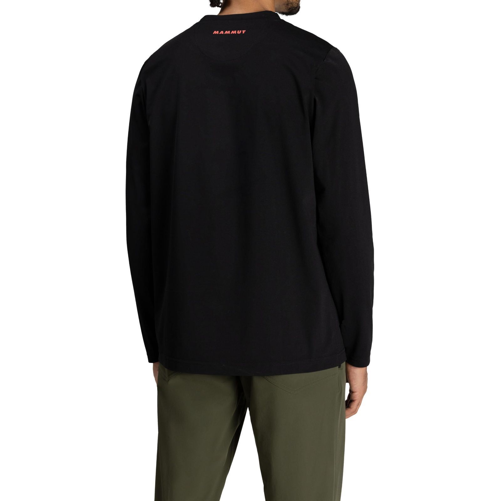 数量 メンズ QD アジアンフィット Logo Print Tシャツ Longsleeve ロングスリーブ T-Shirts プリント AF ロゴ Men Mammut 1016-01030