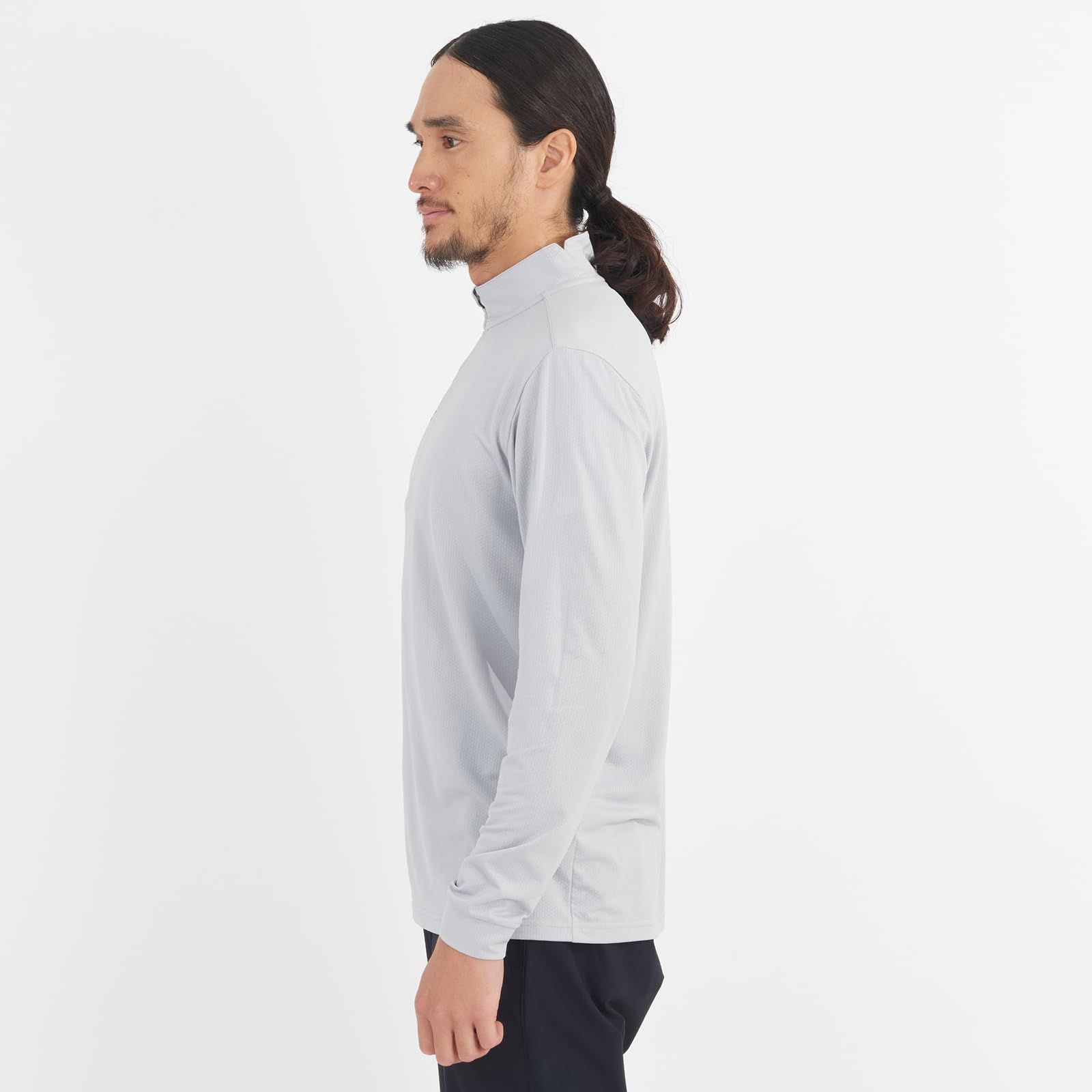 インセクト バリヤー 登山インナー ハーフジップ ロングスリーブ ミレー メンズ