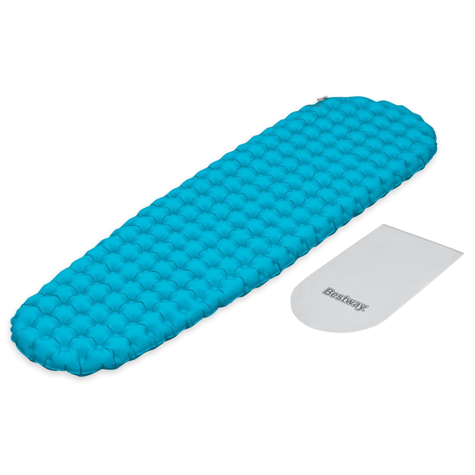 数量 1.83m レギュラーサイズ キャンプマット x 664グラム 軽量 51cm 7.6 R値 x 断熱 エアマット 7.5cm マミー型 AlpineLite 69612 Bestway