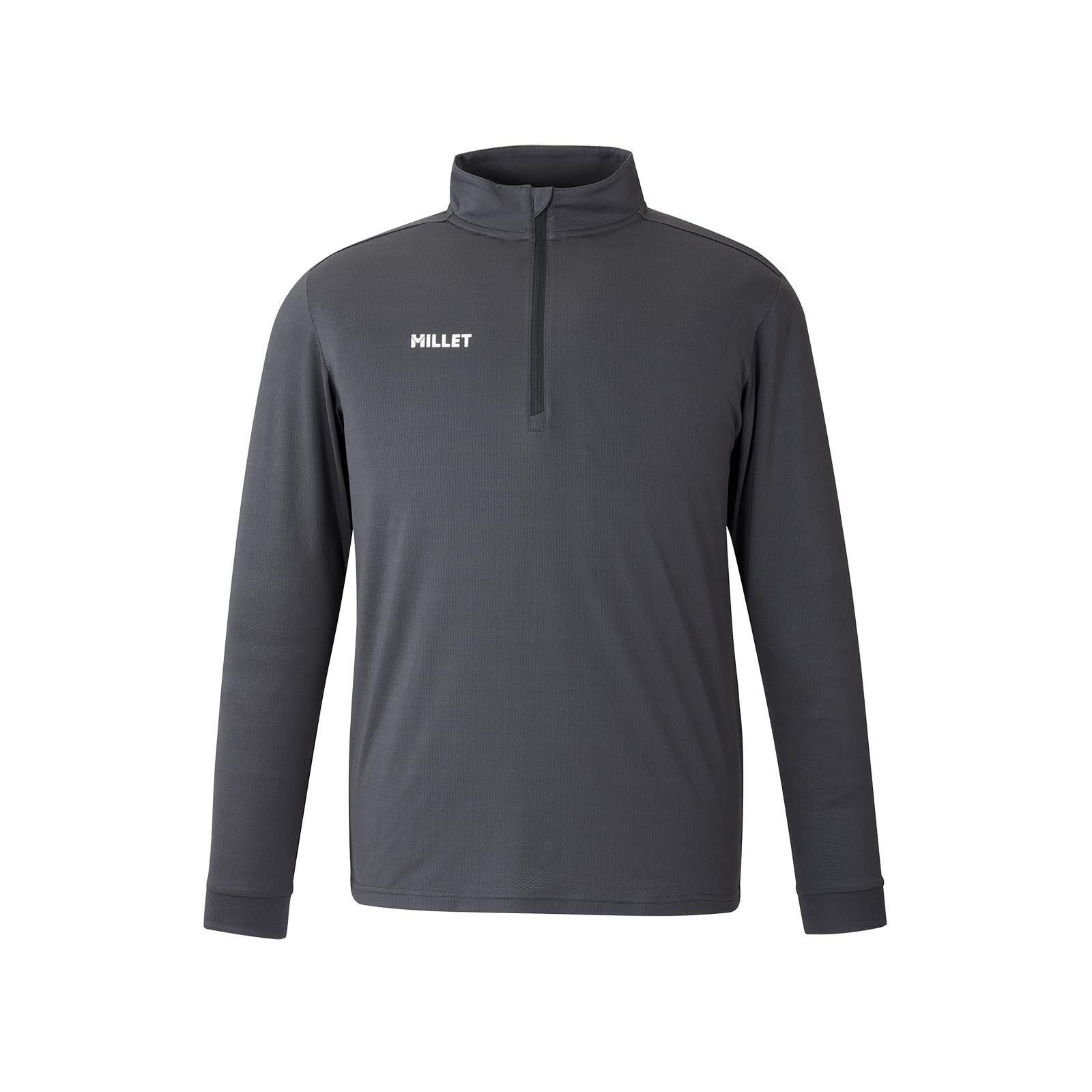 人気商品 インセクト バリヤー 登山インナー ハーフジップ ロングスリーブ ミレー MIV03185 メンズ